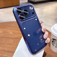 Силиконовый чехол "CrystalLock Pro" для Apple iPhone 17 Pro Синий