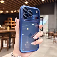 Силиконовый чехол "CrystalLock Pro" для Apple iPhone 17 Pro Синий