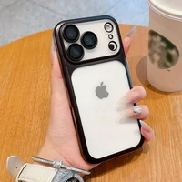 Силиконовый чехол "CrystalLock Pro" для Apple iPhone 17 Pro Черный