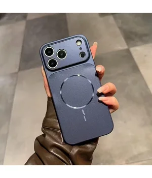 Силиконовый чехол "Unipha AG Glass" with MagSafe для Apple iPhone 17 Pro Синий Силиконовый чехол "Unipha AG Glass" with MagSafe для Apple iPhone 17 Pro Синий