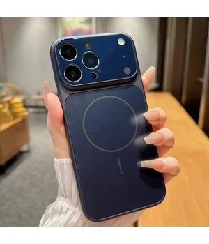 Силиконовый чехол "Unipha AG Glass" with MagSafe для Apple iPhone 17 Pro Синий Силиконовый чехол "Unipha AG Glass" with MagSafe для Apple iPhone 17 Pro Синий