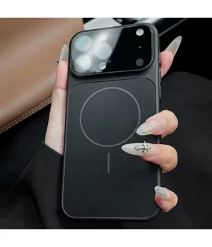 Силиконовый чехол "Unipha AG Glass" with MagSafe для Apple iPhone 17 Pro Max Черный Силиконовый чехол "Unipha AG Glass" with MagSafe для Apple iPhone 17 Pro Max Черный