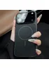Силиконовый чехол "Unipha AG Glass" with MagSafe для Apple iPhone 17 Pro Max Черный
