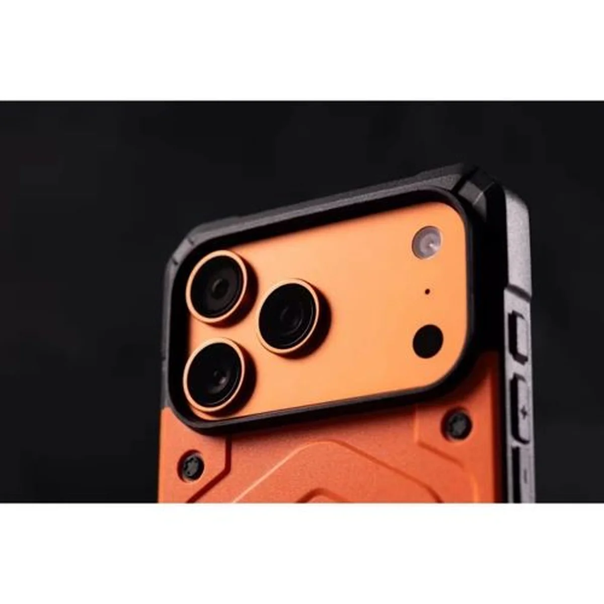 Противоударный чехол "UAG" Pathfinder with MagSafe для Apple iPhone 17 Pro Max Оранжевый