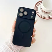 Силіконовий чохол «Luxury Matte» with MagSafe для Apple iPhone 17 Pro Max Чорний