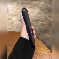 Силиконовый чехол "AG Glass Shield" with MagSafe для Apple iPhone 17 Pro Max Синий