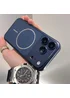 Силиконовый чехол "AG Glass Shield" with MagSafe для Apple iPhone 17 Pro Max Синий