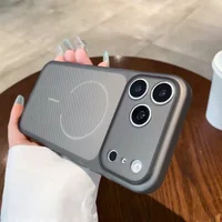 Силиконовый чехол "Carbon Matrix" для Apple iPhone 17 Pro Max Черный