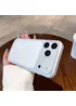Силиконовый чехол "Carbon Matrix" для Apple iPhone 17 Pro Max Белый