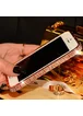 Rose Gold алюминиевый бампер со стразами "Королевский" для iPhone 5/5S/SE