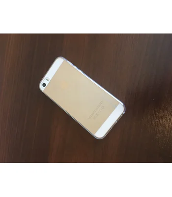 Чехол "GOOSPERY" силиконовый для iPhone 5/5S/SE прозрачный