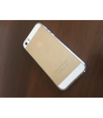Чехол "GOOSPERY" силиконовый для iPhone 5/5S/SE прозрачный