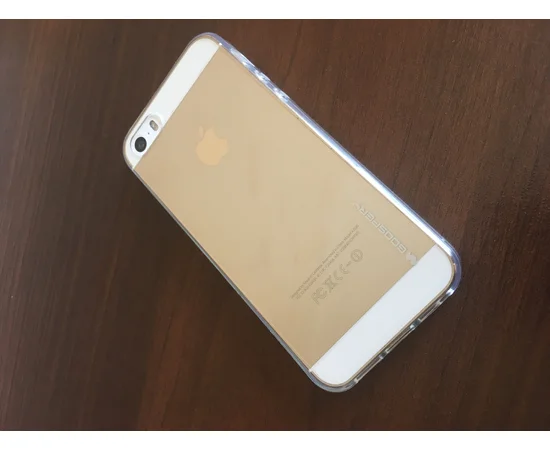 Чехол "GOOSPERY" силиконовый для iPhone 5/5S/SE прозрачный