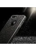Чохол із блискітками "Dazzling shine" силіконовий для iPhone 5/5S/SE чорний