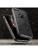 Чохол із блискітками "Dazzling shine" силіконовий для iPhone 5/5S/SE чорний