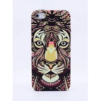 Силиконовый светящийся 3D чехол "Тигр" яркий для iPhone 6 Plus/6S Plus