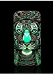 Силіконовий світиться 3D чохол "Тигр" для iPhone 6 Plus / 6S Plus