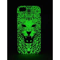 Силиконовый светящийся 3D чехол "Барс" для iPhone 7 Plus/8 Plus