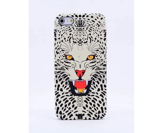 Силіконовий світиться 3D чохол "Барс" для iPhone 6 Plus / 6S Plus