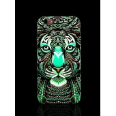 Силиконовый светящийся 3D чехол "Тигр" для iPhone 7/8