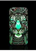 Силіконовий світиться 3D чохол "Тигр" для iPhone 6 / 6S