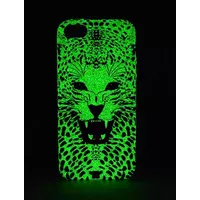 Силиконовый светящийся 3D чехол "Барс" для iPhone 7 Plus/8 Plus