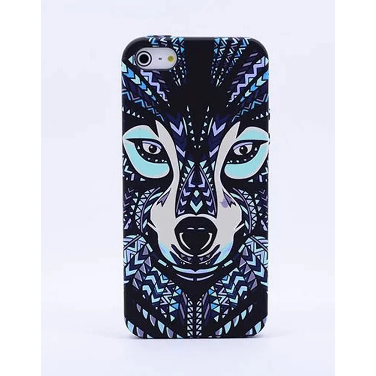 Силіконовий світиться 3D чохол "Вовк" для iPhone 6 Plus / 6S Plus