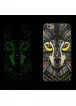 Силиконовый светящийся 3D чехол "Волк" яркий для iPhone 6 Plus/6S Plus