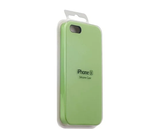 Чехол "Apple" Silicone Case для iPhone 5/5S/SE Mint (HC)