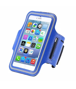 Спортивний синій чохол на руку iArmband для iPhone 6 Plus / 6S Plus / 7 Plus
