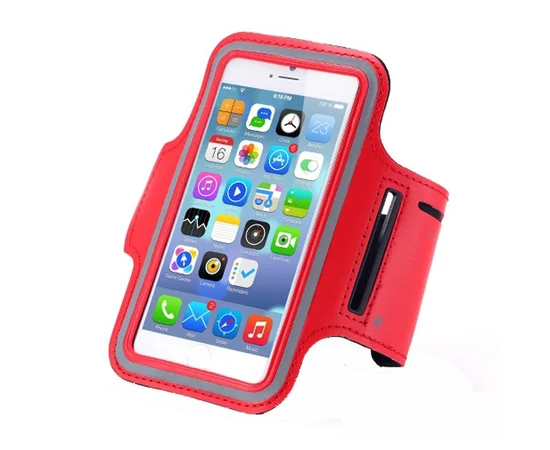 Спортивний червоний чохол на руку iArmband для iPhone 6 Plus / 6S Plus / 7 Plus