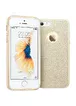Чехол с блестками "Dazzling shine" силиконовый для iPhone 5/5S/SE золотой