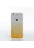 Чохол з блискітками "Градієнт" силіконовий для iPhone 6 / 6S жовтий