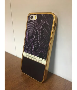 Чехол "Remax" силиконовый для iPhone 5/5S/SE Exclusive фиолетовый Чехол "Remax" силиконовый для iPhone 5/5S/SE Exclusive фиолетовый