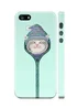 Чехол "iDAY" пластиковый для iPhone 5/5S/SE Укутанный кот