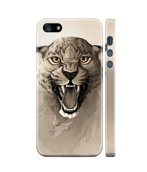 Чехол "iDAY" пластиковый для iPhone 5/5S/SE Дикая кошка Чехол "iDAY" пластиковый для iPhone 5/5S/SE Дикая кошка