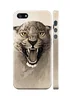 Чохол "iDAY" пластиковий для iPhone 5 / 5S / SE Дика кішка