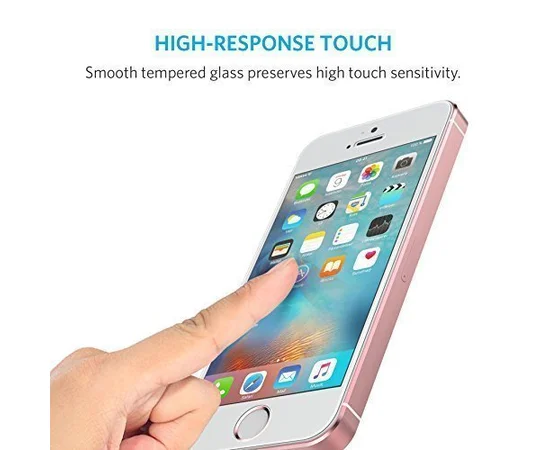 Переднее прозрачное стекло "Aspor" для iPhone 5/5S/SE/5C