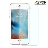 Переднее прозрачное стекло "Aspor" для iPhone 5/5S/SE/5C