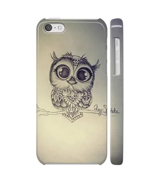 Чехол "iDAY" пластиковый для iPhone 5C Совенок Чехол "iDAY" пластиковый для iPhone 5C Совенок