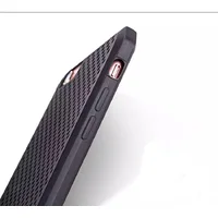 Противоударный силиконовый чехол "Motomo" черный для iPhone 6/6S