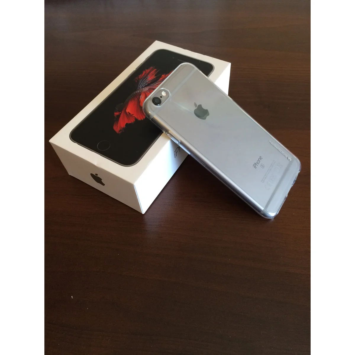 Чехол "GOOSPERY" силиконовый для iPhone 6 Plus/6S Plus прозрачный