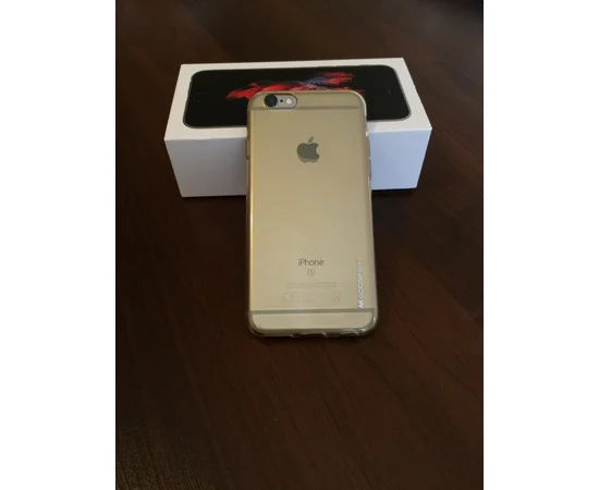 Чохол "GOOSPERY" силіконовий для iPhone 6 / 6S золотий