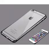 Силіконовий сірий чохол прозорий для iPhone 6 Plus / 6S Plus