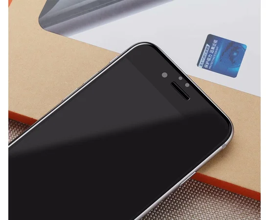 Защитное 5D стекло "Aspor" черное для iPhone 6 Plus/6S Plus