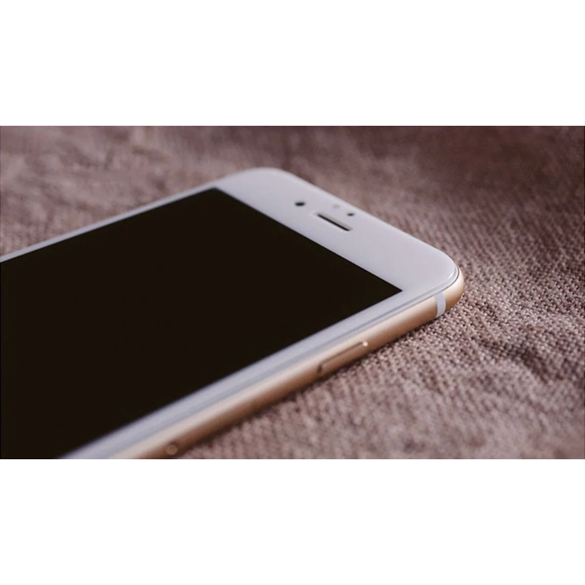 Защитное 4D стекло "GLASS PRO" белое для iPhone 6/6S
