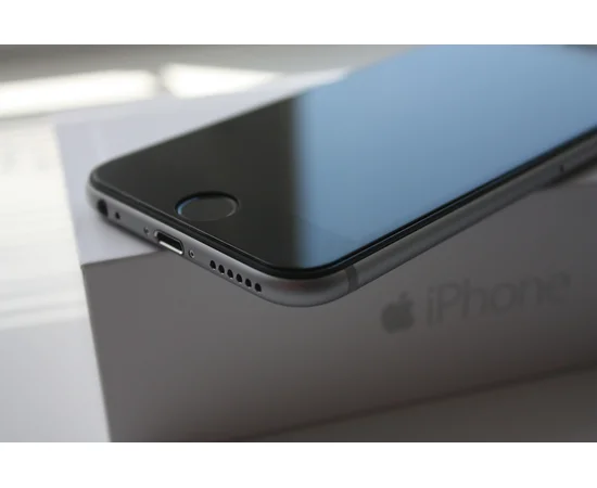 Защитное 5D стекло "Aspor" черное для iPhone 6 Plus/6S Plus