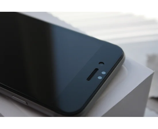 Защитное 5D стекло "Aspor" черное для iPhone 6 Plus/6S Plus