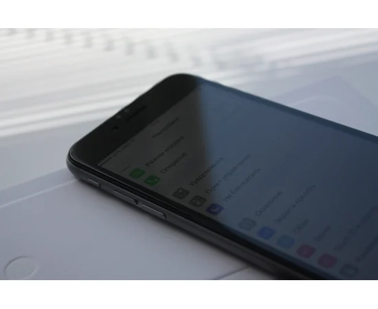 Защитное 5D стекло "Aspor" черное для iPhone 6 Plus/6S Plus