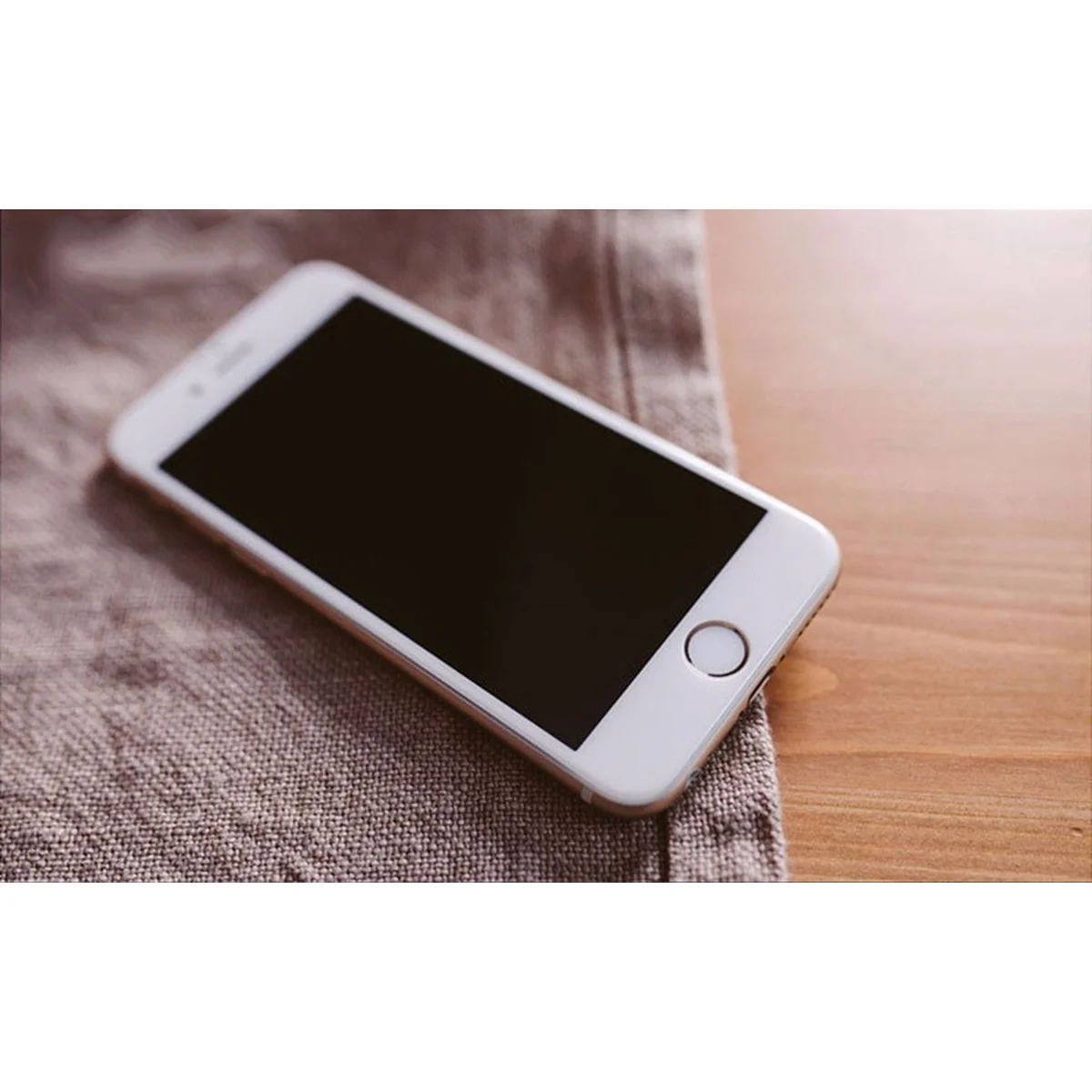 Защитное 3D стекло "GLASS PRO" белое для iPhone 6 Plus/6S Plus